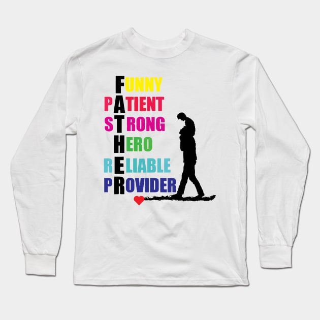 Father perfect gifts for your dad Long Sleeve T-Shirt by williamarmin